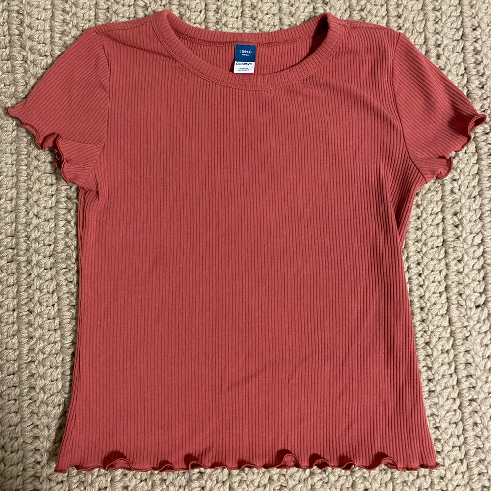 Old navy cropped shirt